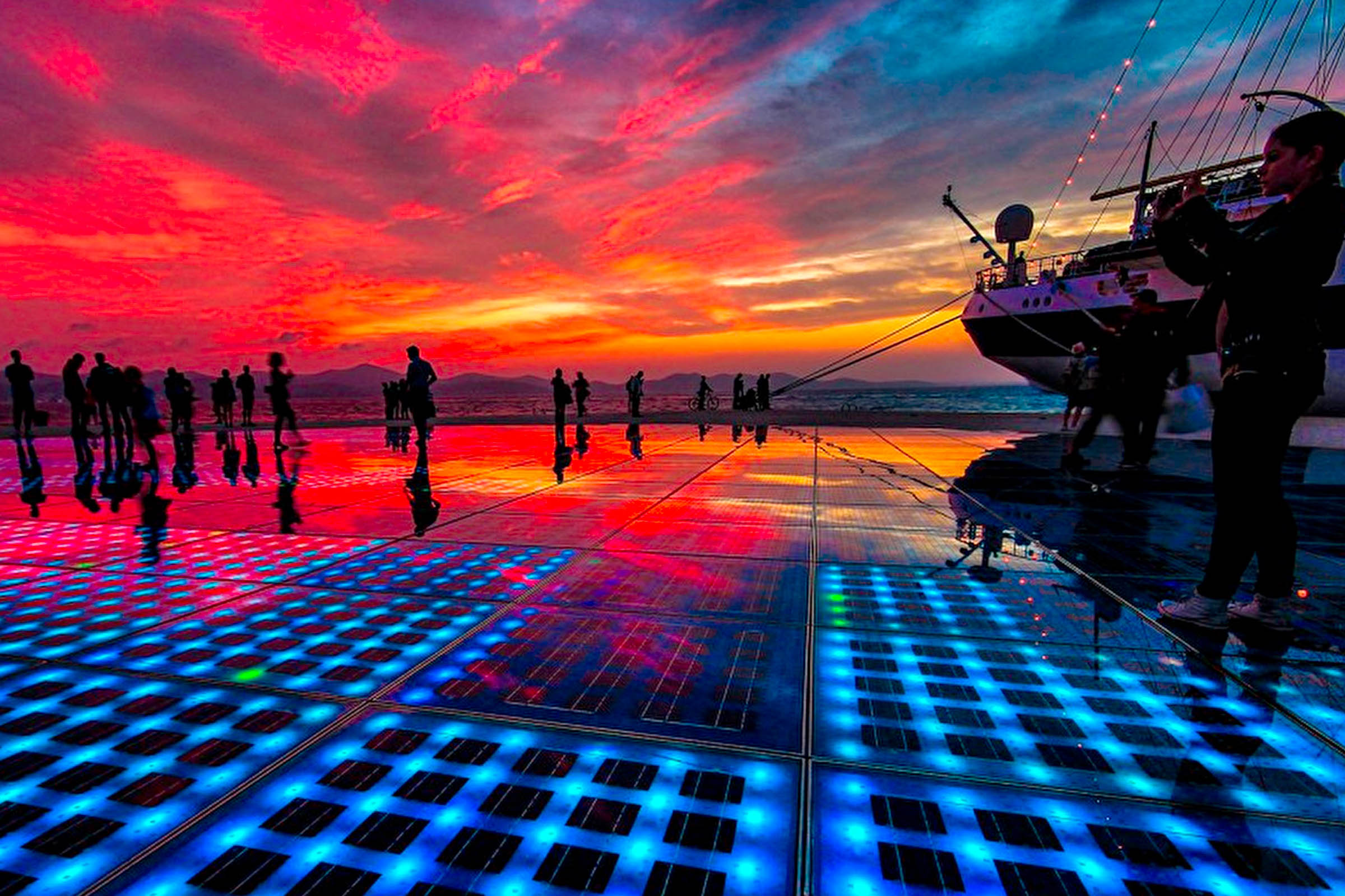 Zadar sunset